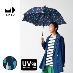 ≪2024≫【晴雨兼用傘】長傘 リペット／レインドロップ