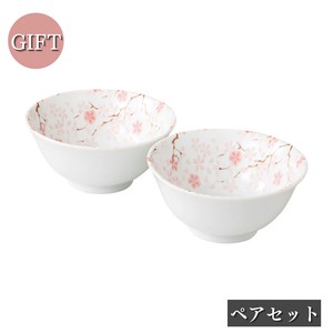 [ギフトセット]神宮桜ペア多用碗 美濃焼 日本製