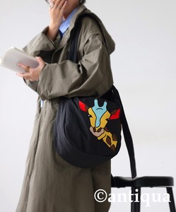 人気商品！新作！[アンティカ]アニマル刺繍バッグ バッグ レディース 鞄 アニマル  PY-00650【ALL】