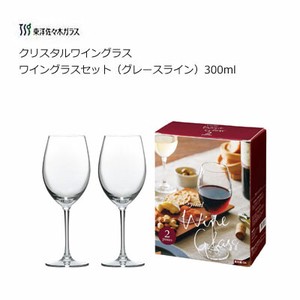 クリスタルワイングラスセット グレースライン 東洋佐々木ガラス RNZ3011