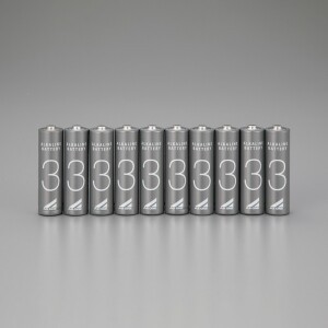 アズワンのアルカリ乾電池 単3(10本) 4-4953-01