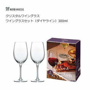 クリスタルワイングラスセット ダイヤライン 東洋佐々木ガラス RNZ3012