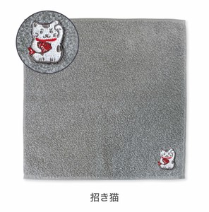 Imabari towel Towel Handkerchief MANEKINEKO Lucky Charm Organic Cotton Made in Japan