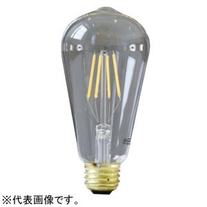 LED電球 フィラメント電球タイプ 3.8W 400lm 電球色 E26口金 PY640143-04C