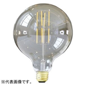 LED電球 フィラメント電球タイプ 5.5W 600lm 電球色 E26口金 アンバー PY125168-06N