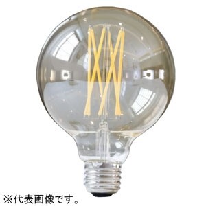LED電球 フィラメント電球タイプ 3.8W 400lm 電球色 E26口金 アンバー PY950132-04T