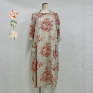 Casual Dress Bird Floral Pattern Spring/Summer One-piece Dress 【2024NEW】
