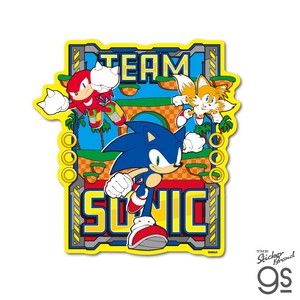 ソニック ビッグサイズステッカー TEAM SONIC セガ Sonic ソニックシリーズ キャラクター SONIC16