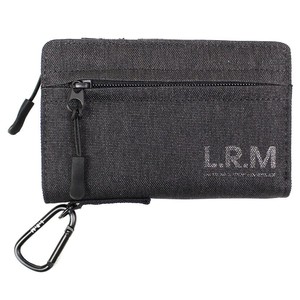 L.R.M 隠しジップミドル財布 CMK20-0717 BK