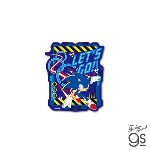 ソニック ダイカットステッカー LET’S GO! SEGA セガ Sonic ソニックシリーズ キャラクター SONIC12