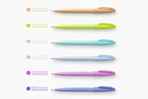 Pentel Marker/Highlighter Brush Touch New Color