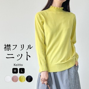Sweater/Knitwear Pullover Knitted Long Sleeves High-Neck Turtle Neck