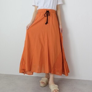 Skirt Maxi-skirt Embroidered