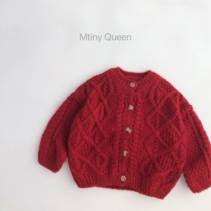 Kids' Cardigan/Bolero Jacket Design Knitted Cardigan Sweater Spring M Kids Simple