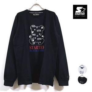 STARTER BLACK LABEL スターターブラックレーベル Bear 刺繍 長袖 Tシャツ ST128 メンズ