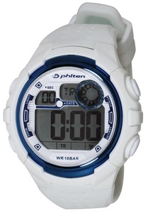 <大特価>ファイテンウォッチ デジタルウオッチ 腕時計【PH-D074-WT】プチプラ