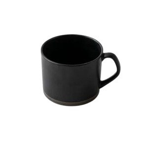 Mino ware Mug black Natural Straight