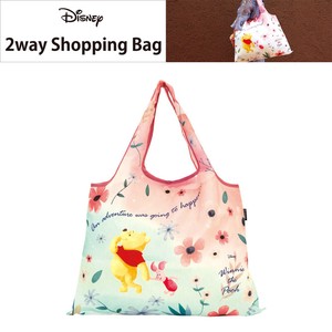 Reusable Grocery Bag DISNEY 2Way Shopping flower NEW