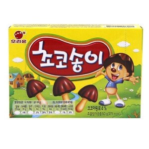 オリオン チョコソンイ50g  韓国お菓子 チョコとビスケット