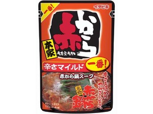 イチビキ ストレート赤から鍋スープ 1番 720g x10【鍋つゆ】