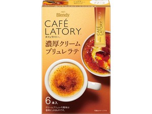 AGF カフェラトリースティック クリームブリュレ 6本 x6【コーヒー】【インスタント】