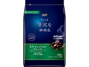 AGF 贅沢レギュラー・コーヒーキリマンジャロ 240g x12【コーヒー】【インスタント】
