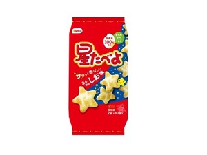 栗山米菓 星たべよ しお味 10袋 x12【米菓】