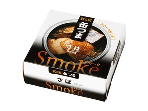 K&K 缶つまSmoke さば 50g x6【缶詰】【おつまみ】