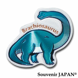 【ホイルマグネット】ブラキオサウルス  ダイカットマグネット【お土産・インバウンド向け商品】