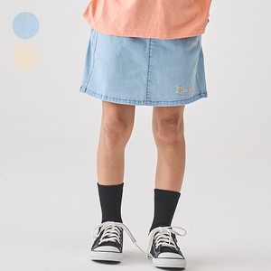 Kids' Short Pant Mini Denim Embroidered 3/10 length
