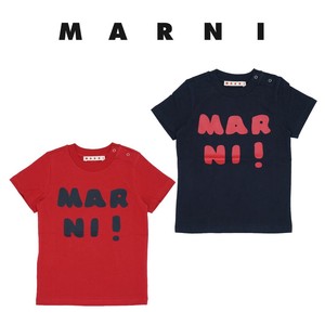 MARNI KIDS Tシャツ キッズ ロゴTシャツ ベビー M00916M00HZ 半袖 トップス 子供服