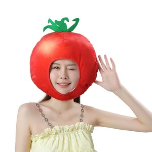 〔吉祥寺良品〕可愛いいトマトの被り物！販売促進、食物系