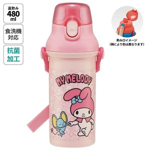 Water Bottle My Melody Antibacterial Dishwasher Safe