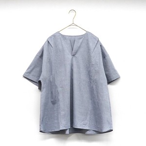 Button Shirt/Blouse Pullover Cotton