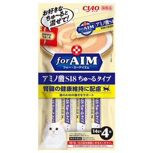 CIAO for AIM アミノ酸S18ちゅ〜るタイプ 14g×4本