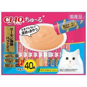 CIAO ちゅ〜る サーモン海鮮バラエティ 14g×40本