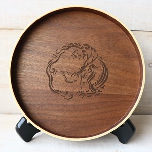 Tray family safety Wooden M Dragon Decoration