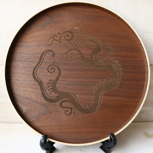 Object/Ornament Wooden Dragon Decoration 33cm