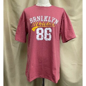 【特価】BRNLKLYNプリントTシャツ　半袖　ロゴ　トップス