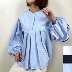 Button Shirt/Blouse Shirtwaist Oversized Long Sleeves 2024 Spring/Summer