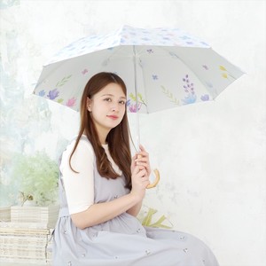 《2024春夏新作》【晴雨兼用傘】長傘 遮光 2サイドブーケ