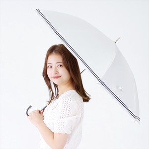 《2024春夏新作》【晴雨兼用傘】長傘 遮光 セーラーボーダー55