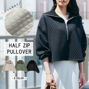 T-shirt Pullover Half Zipper 【2024NEW】