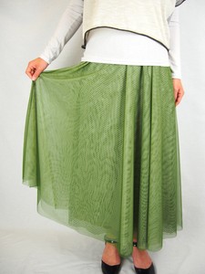 Skirt Flare Tulle Long Skirt 2024 Spring/Summer