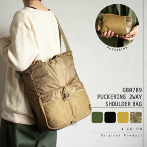 Shoulder Bag Packable 2-way 4-colors