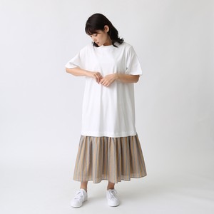 Casual Dress Cotton Switching