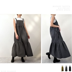 Casual Dress Pocket Taffeta One-piece Dress Washer 【2024NEW】