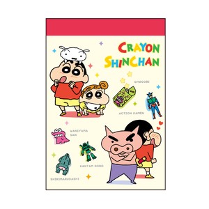 Memo Pad Crayon Shin-chan