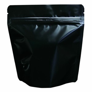 コーヒー用品 COT-872 スタンドチャック袋100g黒インナーバルブ付 ヤマニパッケージ
