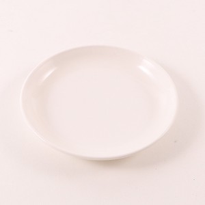 メラミン食器 No.1710W ポリプロ給食皿14cm (ホワイト) カンダ